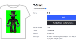 T-Shirt Roblox Boy: Gaya Anti-Mainstream 2025 dari Cool, Black, hingga Anime
